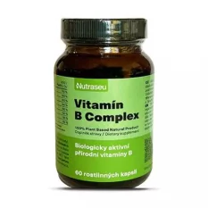 Nutraseu Vitamín B komplex 100% plant based rostlinné kapsle