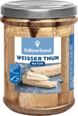 Followfood Filety tuňáka bílého ve vlastní šťávě 170 g