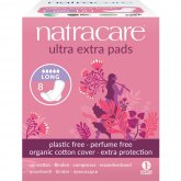 Natracare vložky extra ultra long s křidélky 8ks