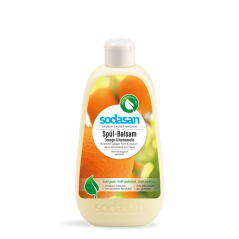 Sodasan tekutý prostriedok na riad, pomaranč a vilín