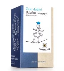 Sonnentor Bio porcovaný bylinný čaj Balzám na nervy 27 g