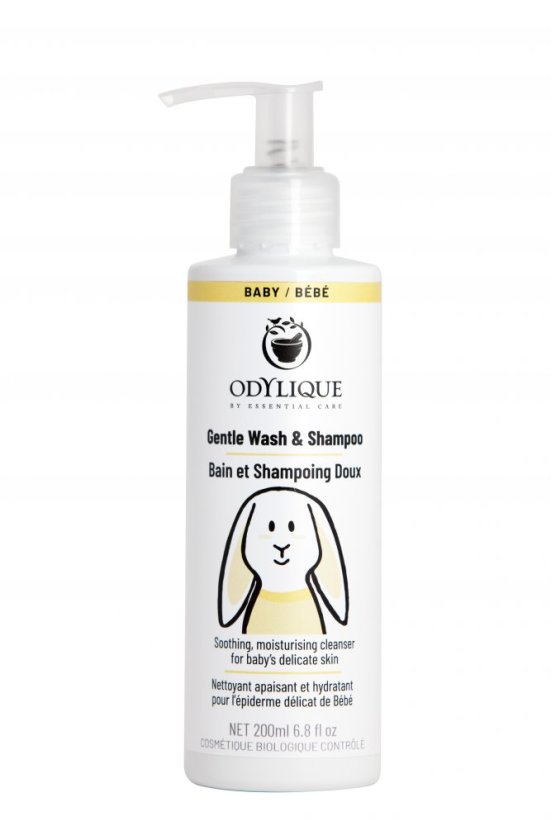 Odylique jemný dětský sprchový gel a šampon