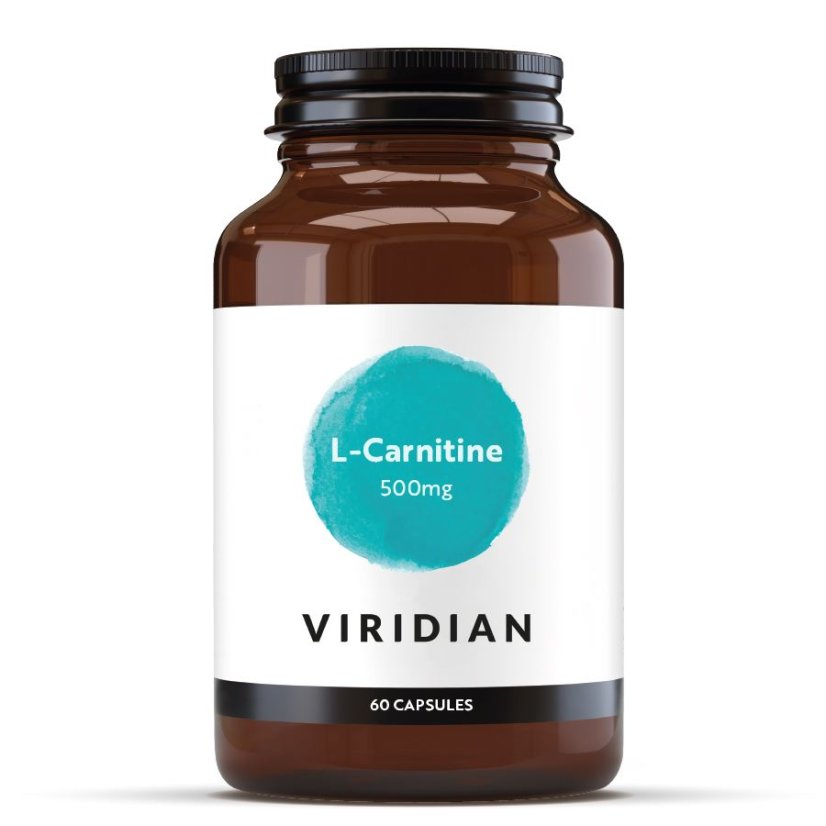 Viridian L-Carnitine 500mg 60 kapslí