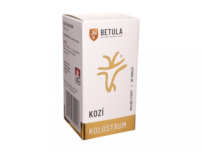 Betula Kozí kolostrum 60 tobolek Betula Kozí kolostrum 60 tobolek