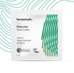 Hemptouch Vyrovnávající pleťový krém pro mastnou pleť vzorek min.trv. 01/2026
