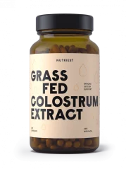 Nutriest Grass-fed Colostrum Extract pro podporu imunitního systému 180 kapslí