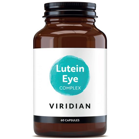 Viridian Lutein Plus komplex pro oči a zrak 60 kapslí
