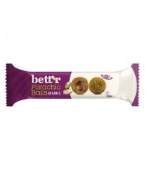 Bett´r bio Ovocné guličky s figovo-pistáciovou náplňou, Bio, 3×15 g min.trv.09/2025