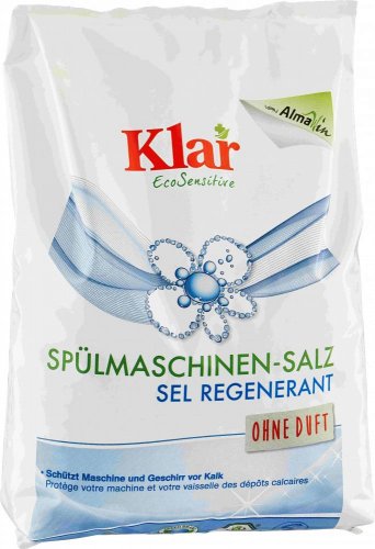 Klar Regeneračná soľ do umývačky riadu 2 kg