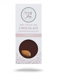 My Raw Joy Bio Krémová raw čokoláda s mandlemi s obsahem kakaa 67%
