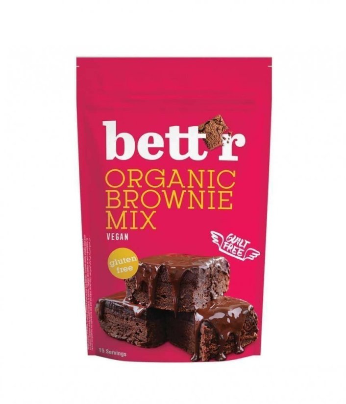 Bett'r Bio Brownie Mix 400 g min.trv.03/2026