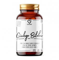 Goodie Ginkgo Biloba  prémiový extrakt min. 24% ginkgo glycosides  kapsle 60 ks