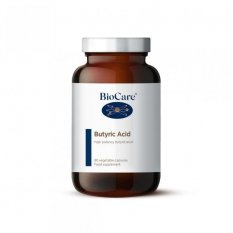 BioCare Butyric Acid na podporu zdravia hrubého čreva, 90 kapsúl