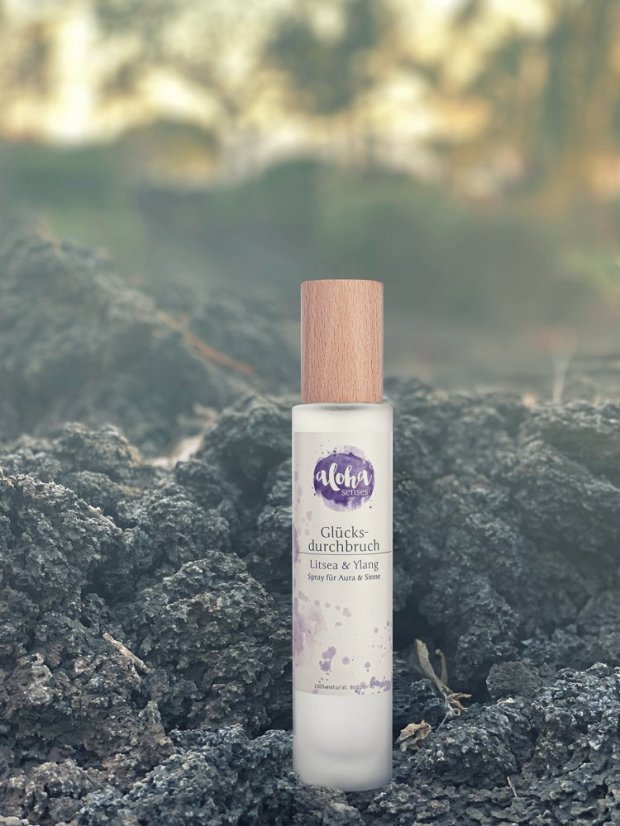 Aloha senses tělový sprej Příval štěstí, Litsea a Ylang-ylang - objem: 100 ml