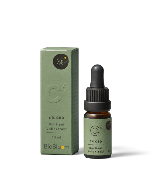 Biobloom 6% CBD Bio konopný olej full spectrum 10 ml min.trv.07/2026