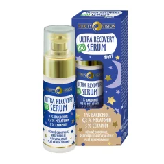 Purity Vision Bio BIO Ultra Recovery noční sérum s 1 % bakuchiolem, melatoninem a ceramidy 30 ml