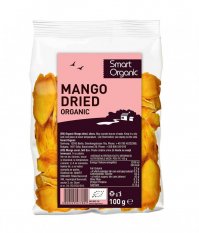Smart Organic Mangové plátky 100g