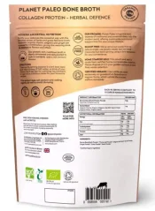 Planet Paleo Bio sušený hovězí vývar s bylinkami Herbal Defense Collagen Protein