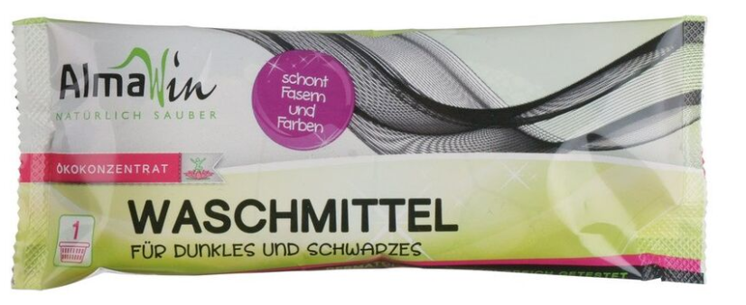 AlmaWin Tekutý prací prostředek na tmavé prádlo - objem: vzorek