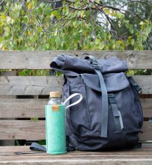 Carry plstený eko obal na sklenenú fľašu, farba Mint 0,7 l