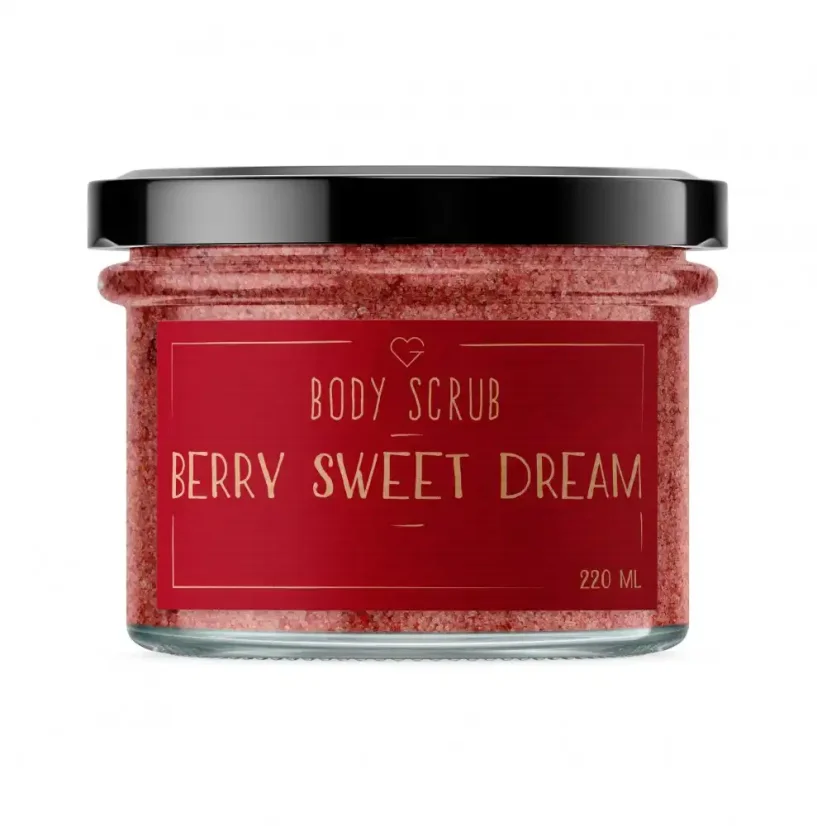 Goodie Telový peeling Berry sweet dream 220 ml