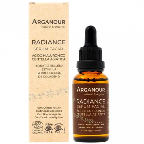 Arganour Bio hyalurónové pleťové sérum Radiance s gotu kola extraktem 30 ml
