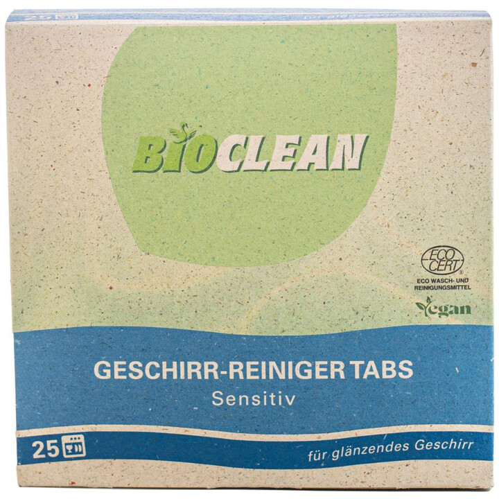 Bioclean tablety do myčky sensitiv 25 x 20 g