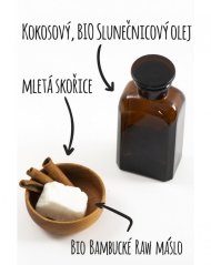 Alchymistky tuhé mydlo škoricové, krájané 90 g