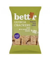Bett’r Bio Krekry z quinoy s příchutí rajčat a bazalky 100 g