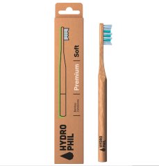 Hydrophil Bambusová zubná kefka Premium Soft  Natur (Caribbean Sea)
