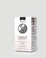Tresse Paris Bio Rostlinná barva na vlasy Espresso hnedá 2 x100 g