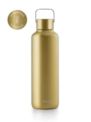 Equa termoska z nerezovej ocele Timeless Thermo fľaša Golden 600 ml
