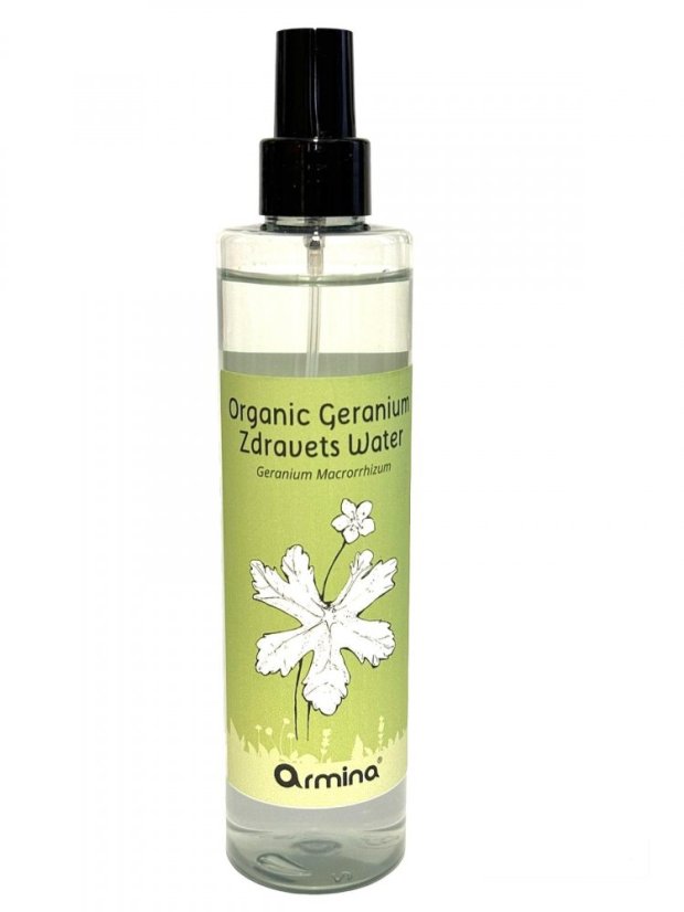 Armina Květová voda Geranium Zdravets BIO - objem: 250 ml
