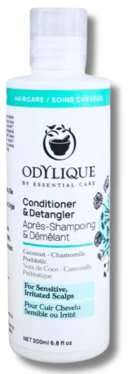 Odylique Prebiotický vlasový kondicionér pro citlivou a iritovanou pokožku, Heřmánek a Kokos