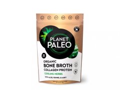 Planet Paleo Bio sušený hovězí vývar citlivé zažívání Cooling Herbs Collagen Protein