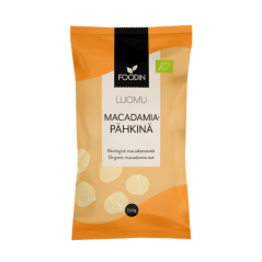 Foodin Raw makadamové orechy, bio 150 g