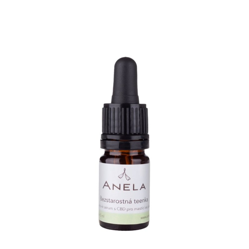 Anela Bezstarostná teenka olejové sérum s CBD pro mastnou/problematickou pleť - objem: 30 ml