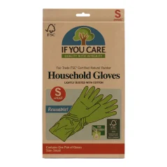 If you care Univerzální latexové rukavice na úklid vel. S