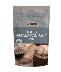 Dragon Superfoods Himalájská sůl černá jemně mletá 250 g
