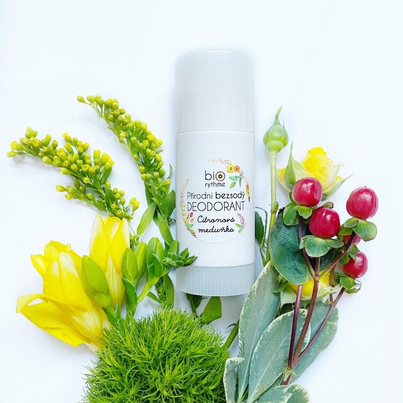 Biorythme prírodný bezsodý dezodorant Citrónová medovka - typ obalu: plastový 35 g