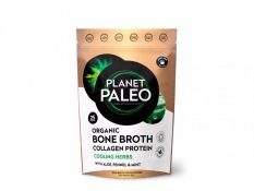 Planet Paleo Bio sušený hovězí vývar citlivé zažívání Cooling Herbs Collagen Protein