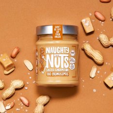 Naughty Nuts Bio Kešu maslo so slaným karamelom, 250g