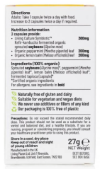 Living nutrition Fermentovaná synbiotika s mátou peprnou a meduňkou lékařskou - Your Flora Sensitive 60 kapslí