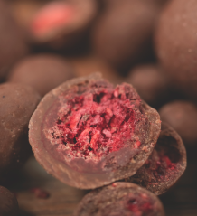 Foodin BIO maliny v raw čokoládě 50 g