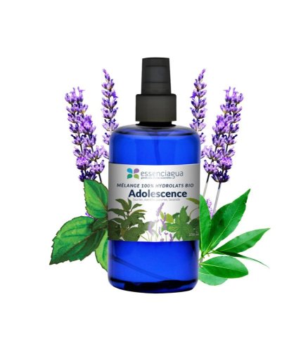 Essenciaqua Směs bio hydrolátů Adolescence pro mladou pleť 250 ml