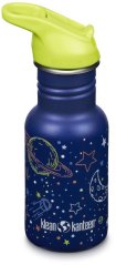 Klean Kanteen Dětská nerezová lahev Kid Classic Narrow 12oz (w/ Flip Seal Sport) Milky Way 355 ml