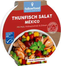 Followfood Tuňák na mexický způsob z udržitelného rybolovu 160g