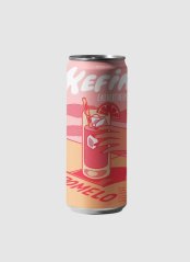 Kefir Eau Vertueuse Bio vodní kefír Grepfruit a kardamom 250 ml