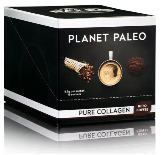 Planet Paleo Kolagenový nápoj s praženou keto kávou Keto Coffee