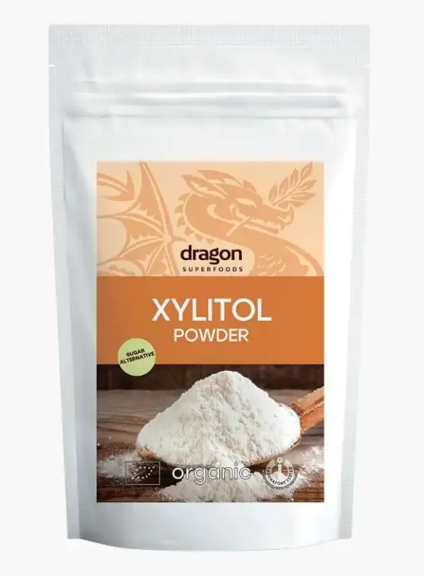 Dragon Superfoods bio přírodní sladidlo Xylitol 250 g min.trv.09/2025